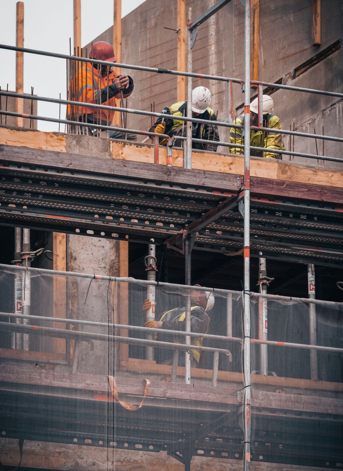 Construcción en obra